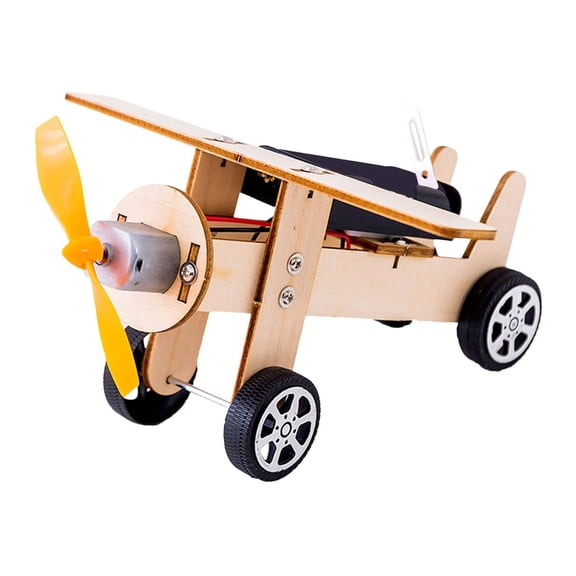 LeeQinersw Wood Glider Aircraft Construction Kit Science Educational DIY Durable Unfinished