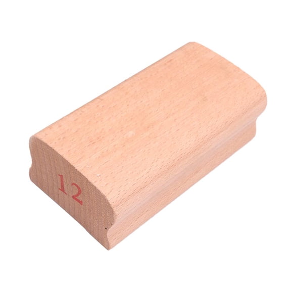 LeeQinersw Wooden Radius Sanding Block Fingerboard Fret Leveling DIY Guitar Tool 12'' 12inch