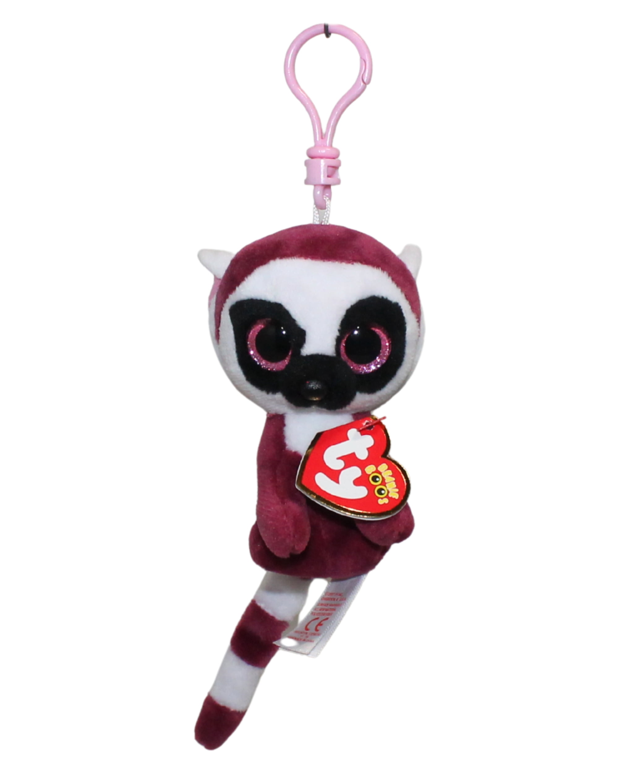 Leeann Lemur Beanie BooClip 5 inch - Stuffed Animal by Ty (35029