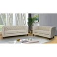 thumbnail image 1 of Leeanna 2 Piece Velvet Living Room Set, 1 of 3
