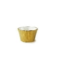 thumbnail image 1 of Leeber 69001 5 in. Tree Bark Porcelain Serving Bowl, Gold, 1 of 1
