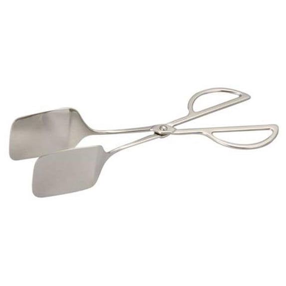 Leeber 73015 Elegance Stainless Steel Pastry Scissor Tongs, 10 in.