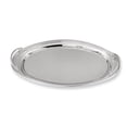 thumbnail image 1 of Leeber 73028 Elegance Oval Stainless Steel Tray with Handles, 22 x 13 in., 1 of 2