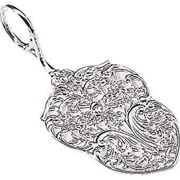 Leeber Victorian Tart Server - Silver