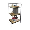 thumbnail image 1 of Leec 3-Tier Shelving Unit, Natural Bamboo Storage Shelves for Garage Heavy, 16.5x12.6x22.4 Inch, 1 of 6