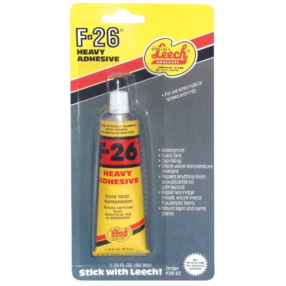 Leech F-26 Construction Adhesive - Pack of 2