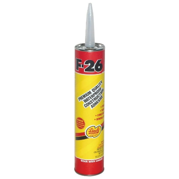 Leech F26 Construction Adhesive, Beige