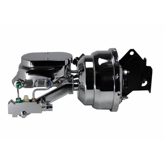 LEED BRAKES E96B2 8in Dual Power Brake Booster 1-1/8in Master