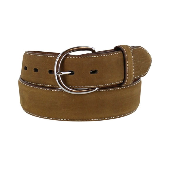 Leegin Men's Silver Creek Billet Overlay Western Belt Brown 44