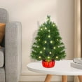 Leeheeyee 4Ft Artificial Tree, Prelit Prem Christmas Tree, 298 Lifelike