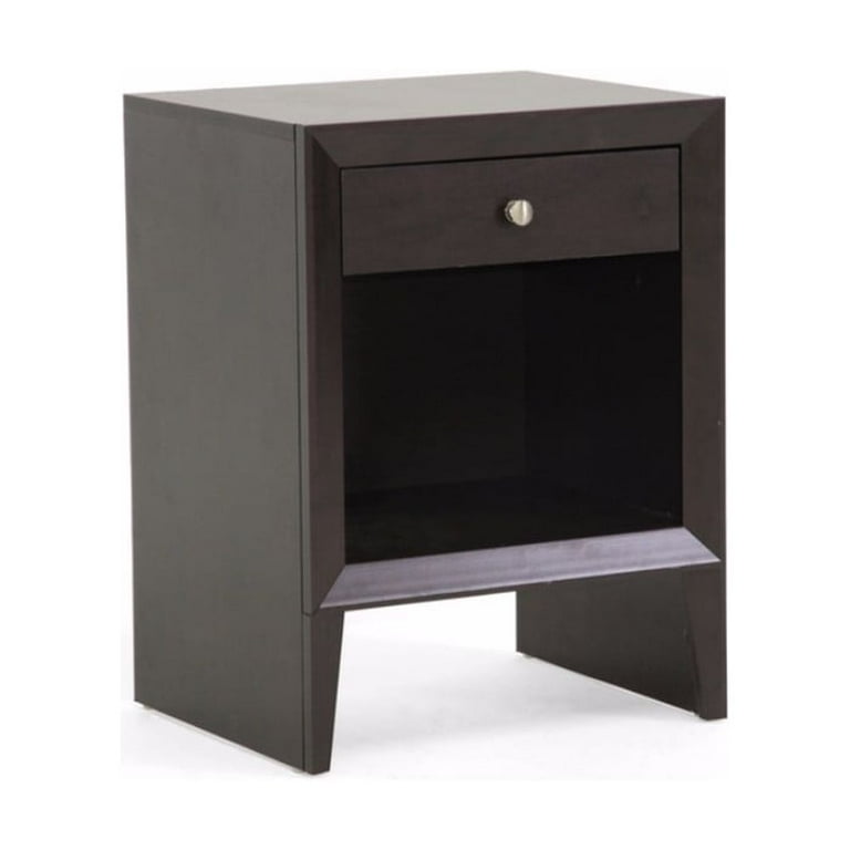 Baxton Studio Leelanau Brown Modern Accent Table and Nightstand Baxton Studio Leelanau Brown Modern Accent Table and Nightstand