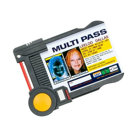 Leeloo Dallas Multi-Pass Prop Replica ID Badge Holder from the Fifth Element