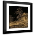 thumbnail image 1 of Leendert Overbeek 12x14 Black Modern Framed Museum Art Print Titled - Shepherd at a Farmstead (1780 - 1815), 1 of 5