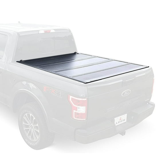 Leer Low Profile Hard Quad Folding Tonneau Cover for 2015 Ford F-150