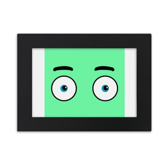 Leer Shock Startle Eyes Desktop Photo Frame Ornaments Picture Art Painting