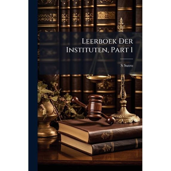 Leerboek Der Instituten, Part 1 (Paperback)