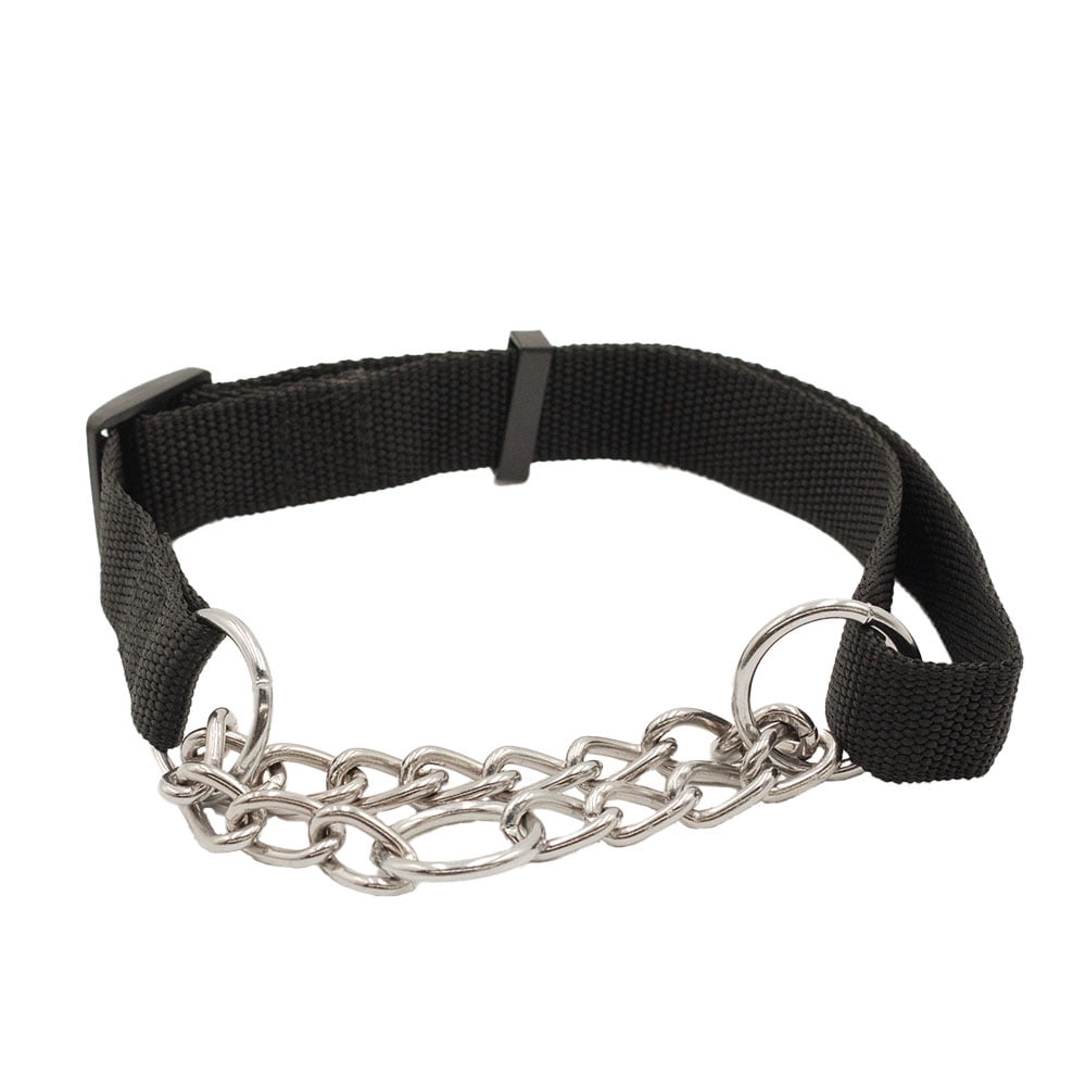 Leerburg Limited Slip Martingale Collar Black