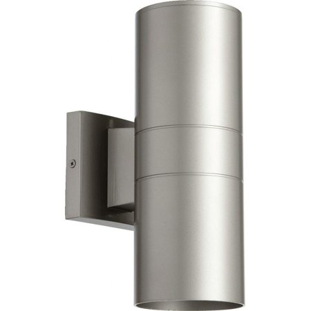 Lees Court 2 Light Outdoor Wall Lantern in Bailey Street Home Home Collection Style 4.25 inches Wide By 11.5 inches High-Graphite Finish Bailey Street