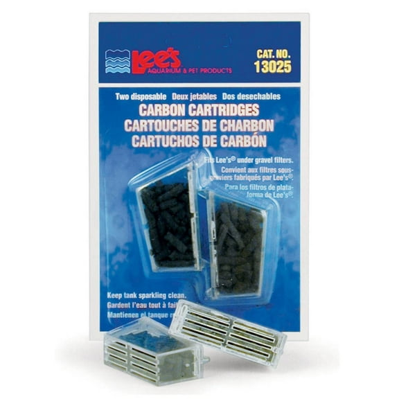 Lees Disposable Carbon Cartridges - 2 Pack