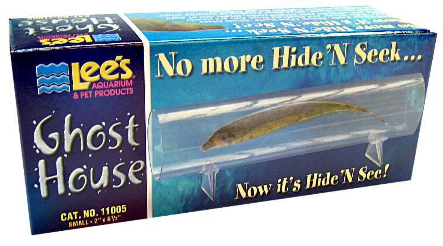 Lees Ghost House [Aquarium, Miscellaneous Merchandise] Small - 6" Long