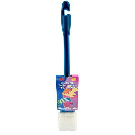 Lees Glass or Acrylic Scrubber with Long Handle Scrubber with 11" Long Handle (2 Pack)