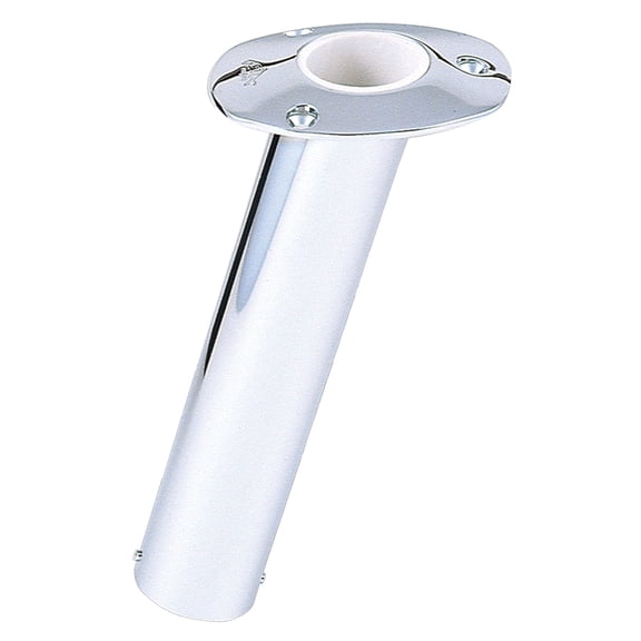 Lee's Tackle Inc. 3930984 Lee's 15 Stainless Steel Flush Mount Rod Holder - 2.25" O.d.
