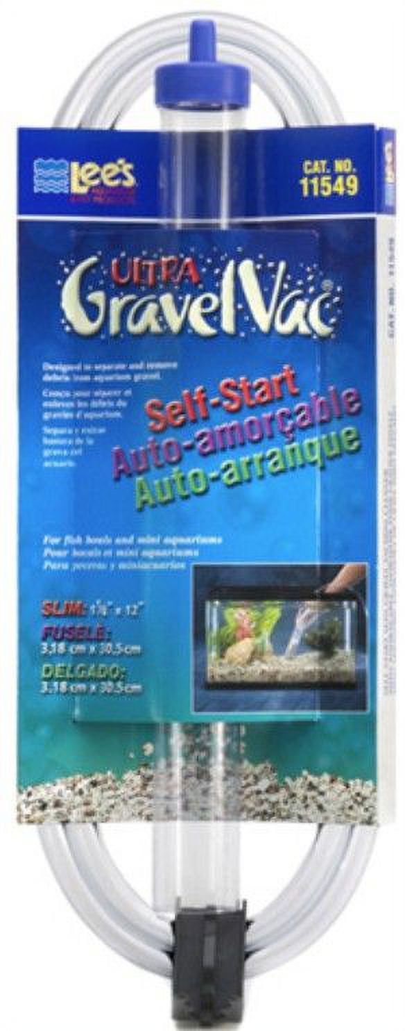 Lees Ultra Gravel Vac [Aquarium, Gravel Vacs] Slim - 12" Long - Walmart.com