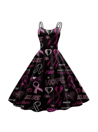 Breast cancer outlet dresses