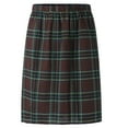 thumbnail image 1 of Leesechin Clearance Men Casual Essentials Snap Fastener Pleated Skirt Elastic Waist Short Skirt, 1 of 3