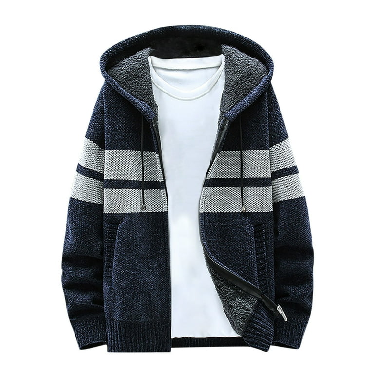 Casual Hooded Long Sleeve Knitting Sweaters Casual Hooded Long Sleeve Knitting Sweaters