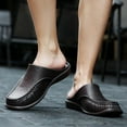 thumbnail image 1 of Leesechin Men's Comfortable Soft-soled Non-slip Outdoor and Indoor Dual-use Slippers, 1 of 5
