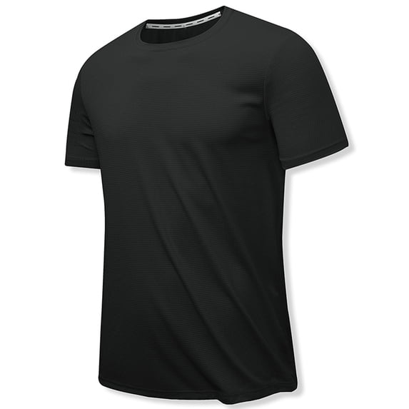 Leesechin Clearance Men's Quick-drying Short-sleeved T-shirt Lapel Casual Slim Stretch Sports T-shirt Top Top/shirt Blouse