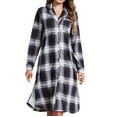 thumbnail image 1 of Leesechin Clearance Women's Round- Neck Pajamas Long Sleeve Household Sets, 1 of 3