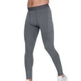 thumbnail image 1 of Leesechin Compression Pants for Men - Cycling Tights Leggings Running Quick Dry Sport Base Layer with Pockets Reflective Strips, 1 of 4