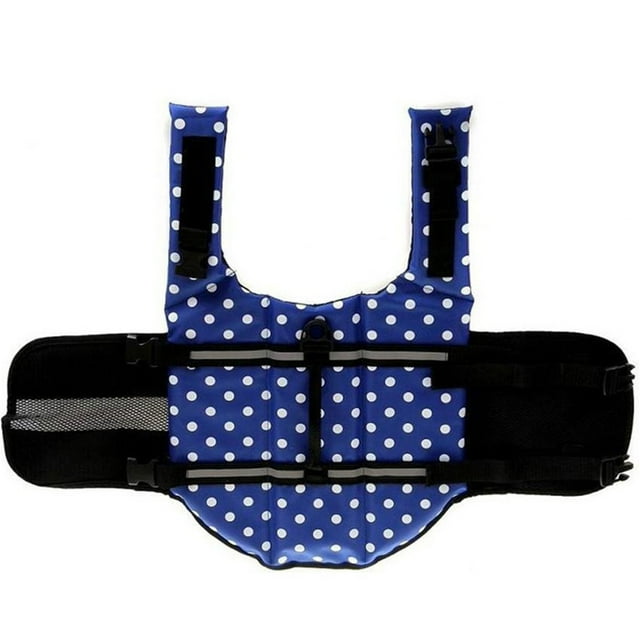 Leesechin Dog Life Jacket High Buoyancy, Reflective Adjustable Dog Life Vest for Swimming Boating with Rescue Handle, Swim Safety Vest Pet Life Preserver Lifesaver for Small Medium Large Dog