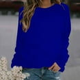 thumbnail image 1 of Leesechin Fashion Tops for Women Long Sleeve Sweatshirt Tops Blouse, 1 of 4