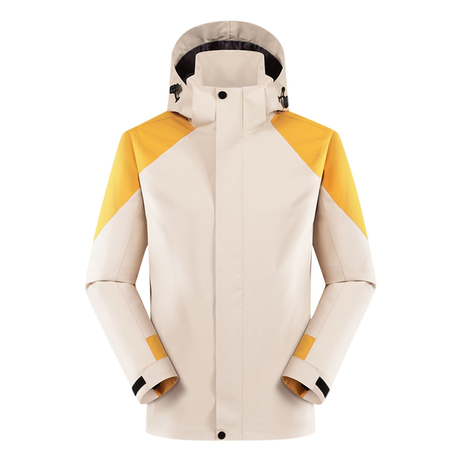 Leesechin Jackets for Men for Snow Men's Fashion Casual Solid Color