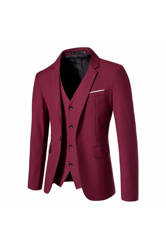 Men's Casual Blazer Suit Jackets Button Lightweight Sport Coats