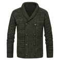 thumbnail image 1 of Leesechin Men's Casual Cardigan Sweaters Long Sleeve V-Neck Cardigans Button-up Knitted Sweater, 1 of 4