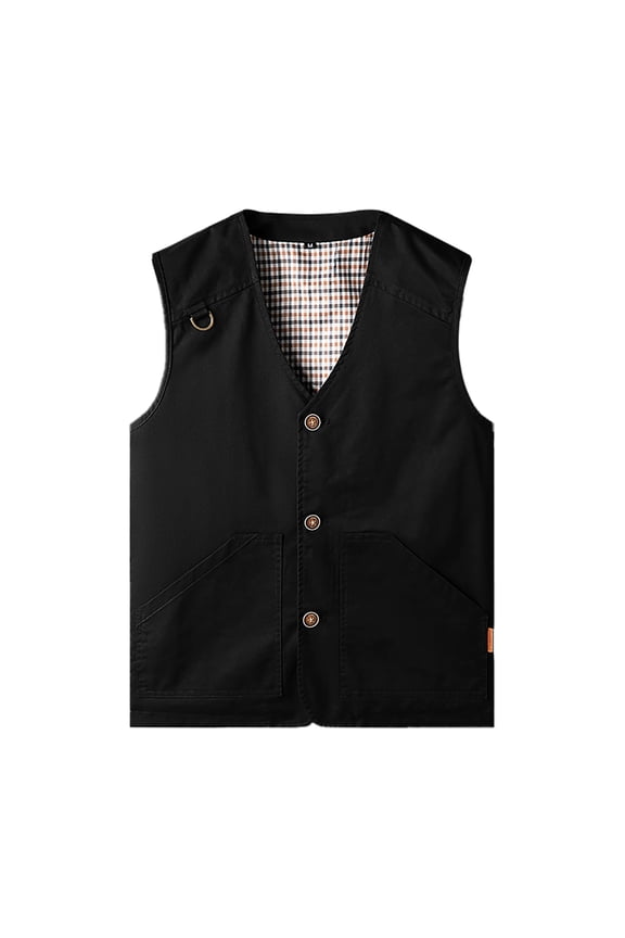 Men's Denim Vest,Sleeveless Jean Jacket Ripped Stretchy Distressed Battle Vest for Men Sleeve Less Outerwear