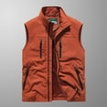 thumbnail image 1 of Leesechin Men's Fishing Vest Casual Utility Travel Safari Cargo Outdoor Work Photo Fly Vest Jacket with Multi Pockets, 1 of 3