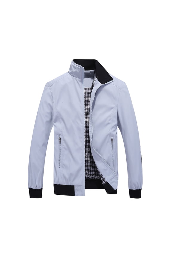Men's Lightweight Jackets Windbreaker Light Bomber Jacket Golf Jackets For Men Casual Work Coat