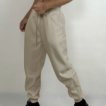 Leesechin Men's Lightweight Pants with Zipper Pockets Quick Dry Workout Athletic Travel Pants