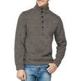 thumbnail image 1 of Leesechin Men's Long Sleeve Cardigan Sweater Thermal Slim Fit Buttons Quilted Jacket Business Casual Knit Coats Pocket, 1 of 4