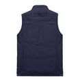 thumbnail image 1 of Leesechin Men's Outdoor Vest Leisure Jacket Lightweight Vest with Zip Many Pockets, 1 of 1