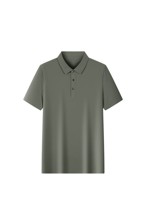 Leesechin Men's Shirts Long Sleeve Cotton Blend Tipped Casual Collared Shirt Business Classic Fit