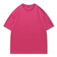 thumbnail image 1 of Leesechin Men's Summer T-Shirts Lightweight Crewneck Solid Color Short Sleeve Pullover Tees, 1 of 4
