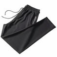 thumbnail image 1 of Leesechin Men's Sweatpants with Zipper Pockets Open Bottom Athletic Pants for Jogging, Workout, Gym, Running, Training, 1 of 3