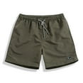 thumbnail image 1 of Leesechin Mens Casual Shorts Drawstring Elastic Waist Shorts Lightweight Stretch Summer Beach Shorts with Pockets, 1 of 3