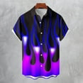 thumbnail image 1 of Leesechin Mens Hawaiian Shirts Short Sleeve Summer Hawaii Shirts, 1 of 4